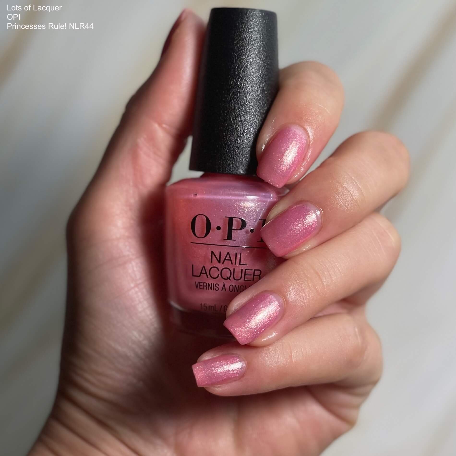 OPI Princesses Rule Swatches Review Lots of Lacquer